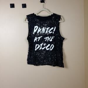Panic! At The Disco Splatter Muscle Top Size L